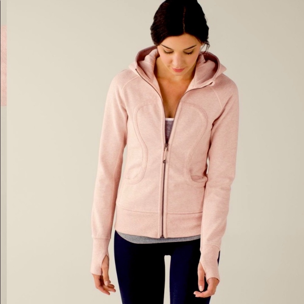 Lululemon - Light Pink scuba hoodie
